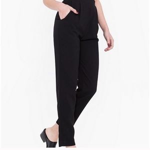 American Apparel high waisted crepe pants